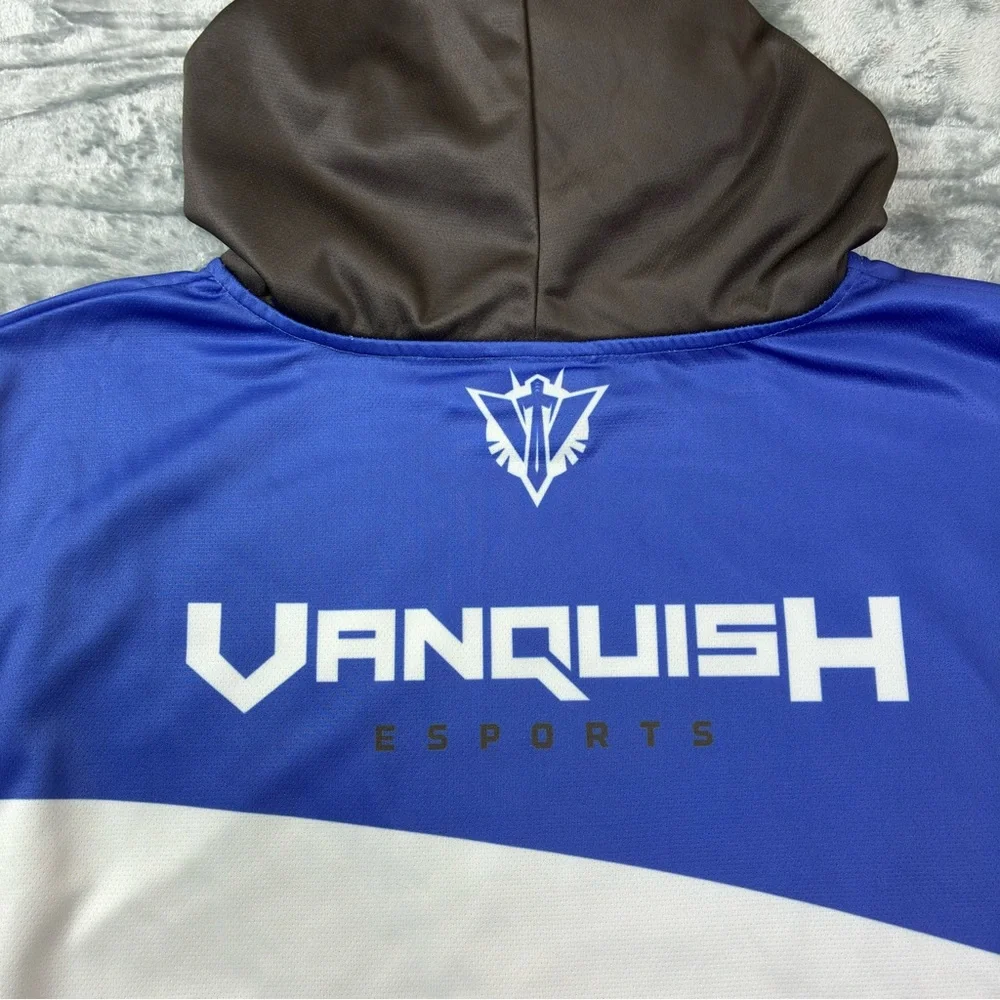 Vanquish Gaming E-Sports Arma Centrum Official Hoodie Size Large Colorblock